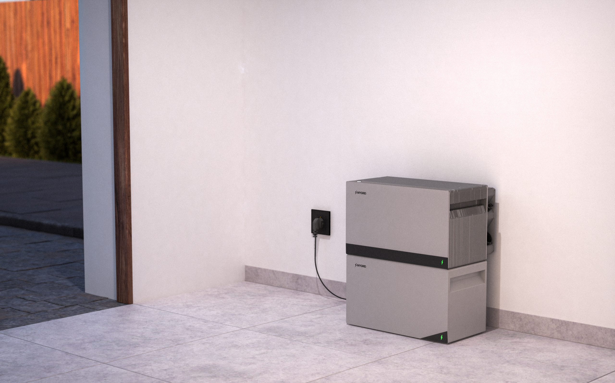 MyGrid ModuleTwo-thuisbatterij geïnstalleerd bij een woning